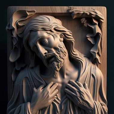 3D model st jesus (STL)